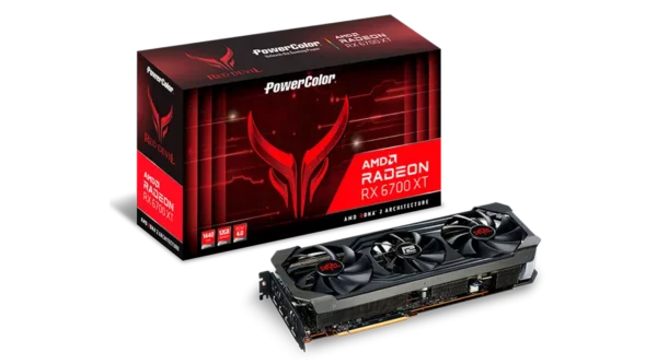 Видеокарта PowerColor AMD Radeon RX 6700 XT Red Devil 12GB