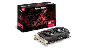 Видеокарта PowerColor Red Dragon Radeon RX 580 8GB GDDR5 (AXRX 580 8GBD5 DHDV2/OC)