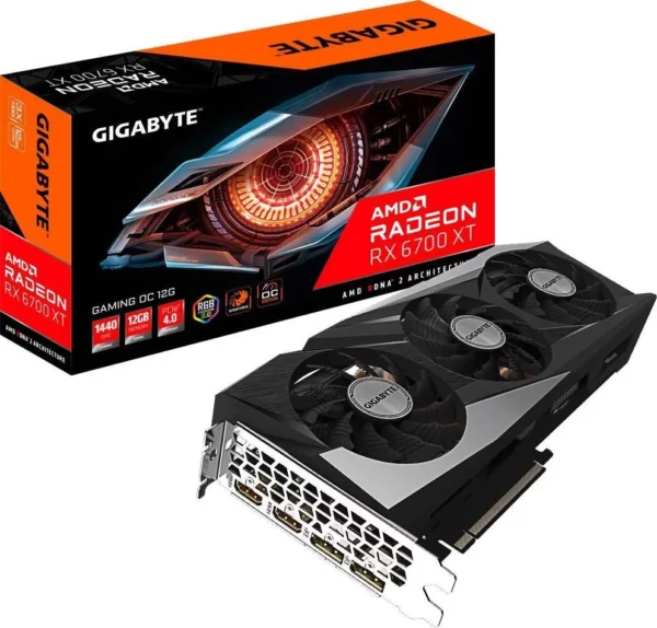 Видеокарта Gigabyte Radeon RX 6700 XT EAGLE 12G