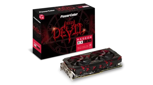 Видеокарта PowerColor Red Dragon Radeon RX 580 4GB GDDR5 (AXRX 580 4GBD5-3DHD/OC)