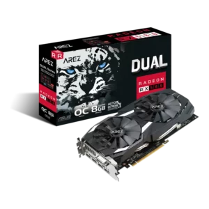 Видеокарта ASUS AMD Radeon RX 580 AREZ DUAL OC