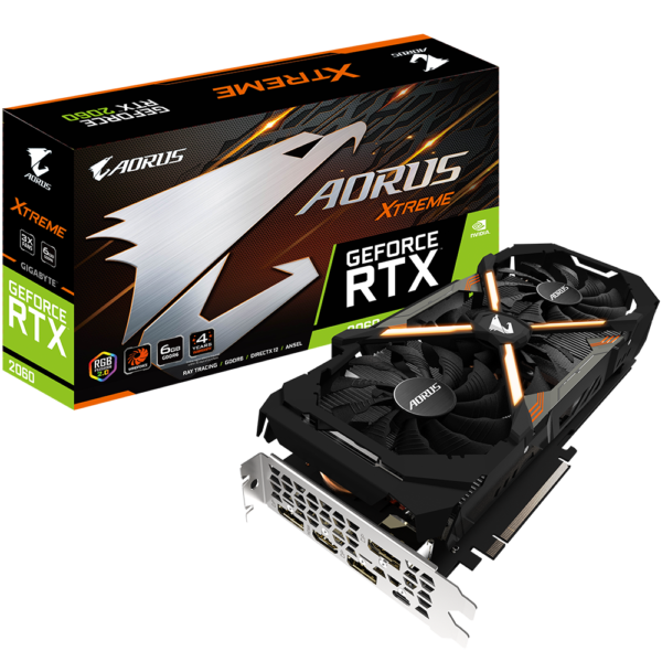 Видеокарта AORUS GeForce RTX 2060 XTREME 6G (rev. 1.0) (GV-N2060AORUS X-6GC)