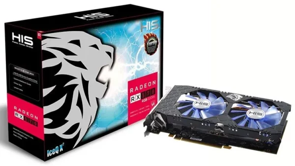 Видеокарта HIS Radeon RX 570 IceQ X2 (HS-570R4DCNR)