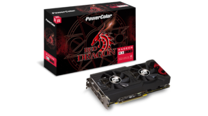 Видеокарта PowerColor Red Dragon RX570 8GB GDDR5 8192 МБ (AXRX570 8GBD5-3DHD/OC)