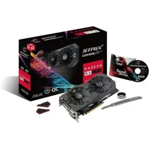 Видеокарта ASUS AMD Radeon RX 570 STRIX OC (ROG-STRIX-RX570-O4G-GAMING)