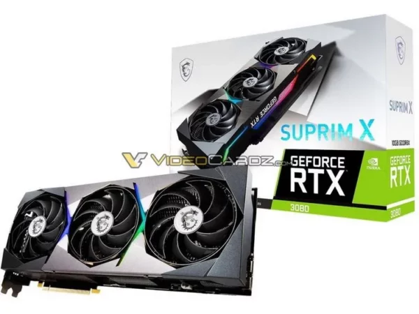 Видеокарта MSI GeForce RTX 3080 SUPRIM X 10G