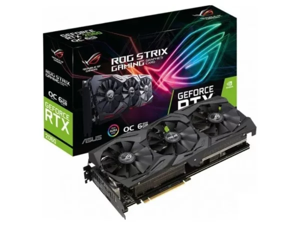 Видеокарта ASUS GeForce RTX 2060 (ROG-STRIX-RTX2060-A6G-GAMING)