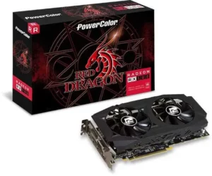Видеокарта PowerColor AMD Radeon RX 580 Red Dragon OC (AXRX 580 8GBD5-3DHDV2/OC)