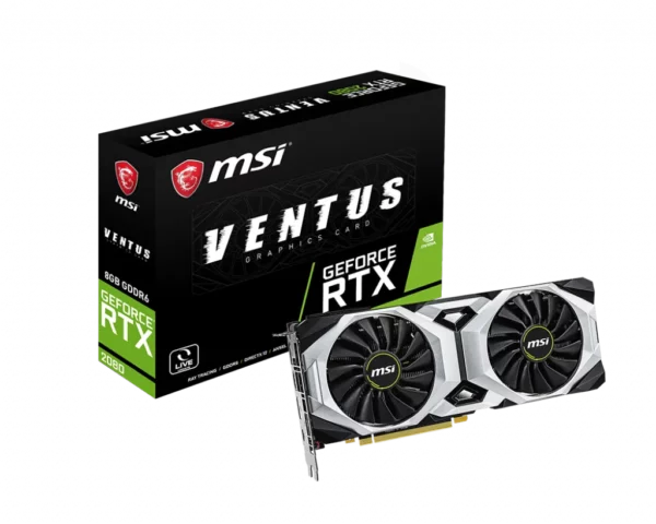 Видеокарта MSI GeForce RTX 2080 VENTUS 8G