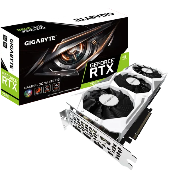 Видеокарта GeForce RTX 2080 GAMING OC WHITE 8G (GV-N2080GAMINGOC WHITE-8GC)