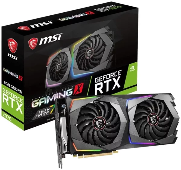Видеокарта MSI GeForce RTX 2070 GAMING X 8G (RTX 2070 GAMING X 8G)