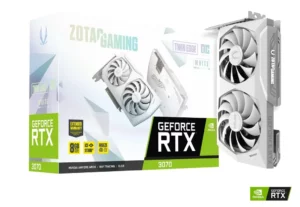 Видеокарта ZOTAC GAMING GeForce RTX 3070 Twin Edge OC White Edition
