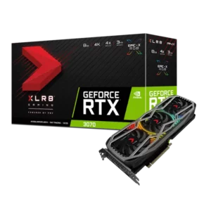 Видеокарта PNY GeForce RTX 3070 8GB XLR8 Gaming REVEL EPIC-X RGB™ Triple Fan Edition