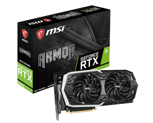 Видеокарта MSI GeForce RTX 2070 ARMOR 8G