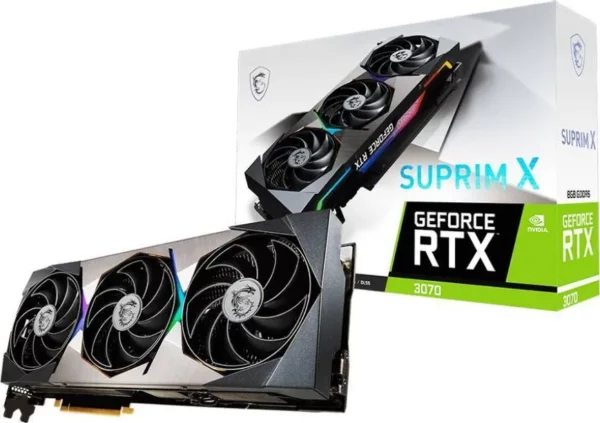 Видеокарта MSI GeForce RTX 3070 SUPRIM X 8G