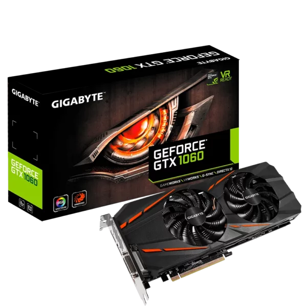 Видеокарта GeForce GTX 1060 D5 3G (rev. 1.0) (GV-N1060D5-3GD)