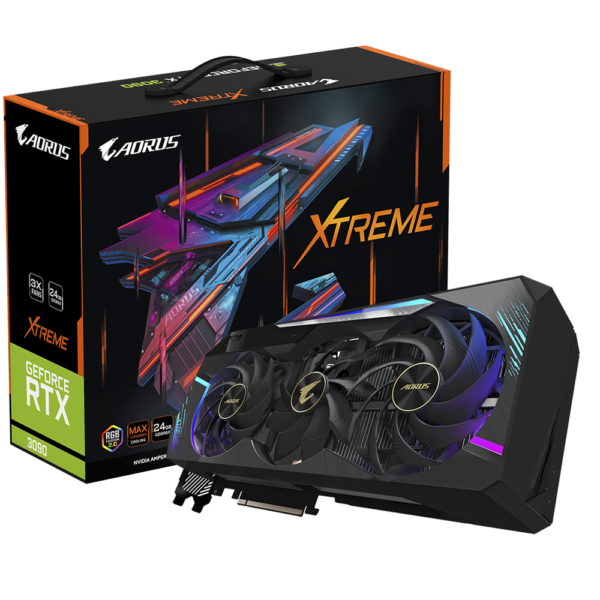 Видеокарта Gigabyte GeForce RTX 3090 AORUS XTREME 24G