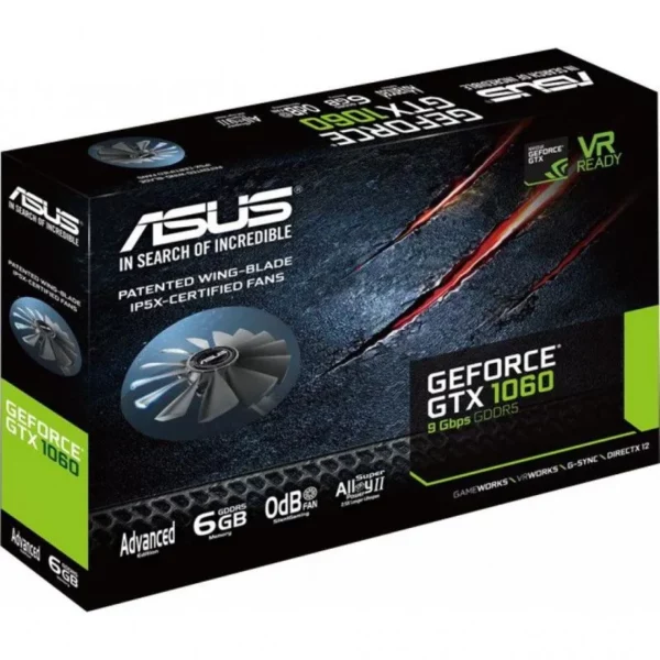 Видеокарта Asus GeForce GTX 1060 Advanced Edition (GTX1060-A6G-9GBPS)