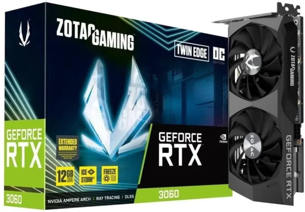Видеокарта ZOTAC GeForce RTX 3060 Twin Edge OC