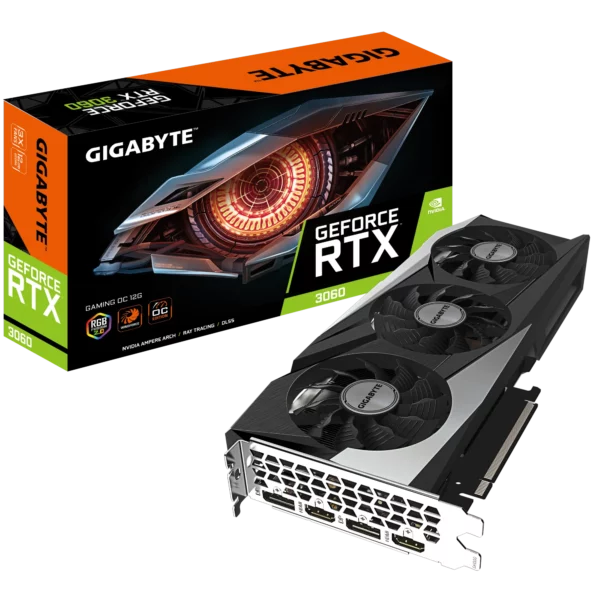 Видеокарта GIGABYTE GeForce RTX 3060 GAMING OC 12G
