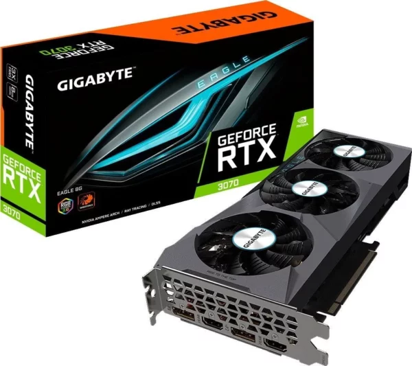 Видеокарта Gigabyte GeForce RTX 3070 EAGLE 8G