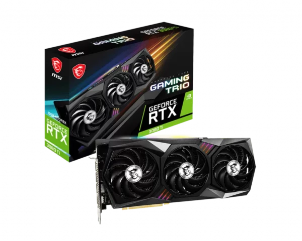 Видеокарта MSI GeForce RTX 3080 Ti GAMING TRIO 12G