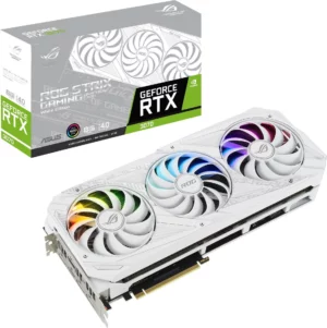 Видеокарта Asus GeForce RTX 3070 ROG Strix White