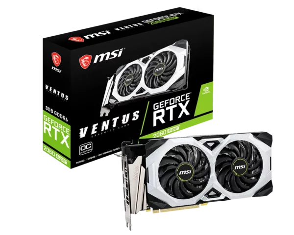 Видеокарта MSI GeForce RTX 2060 SUPER VENTUS OCV1 8GB