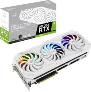 Видеокарта Asus GeForce RTX 3070 ROG Strix OC White